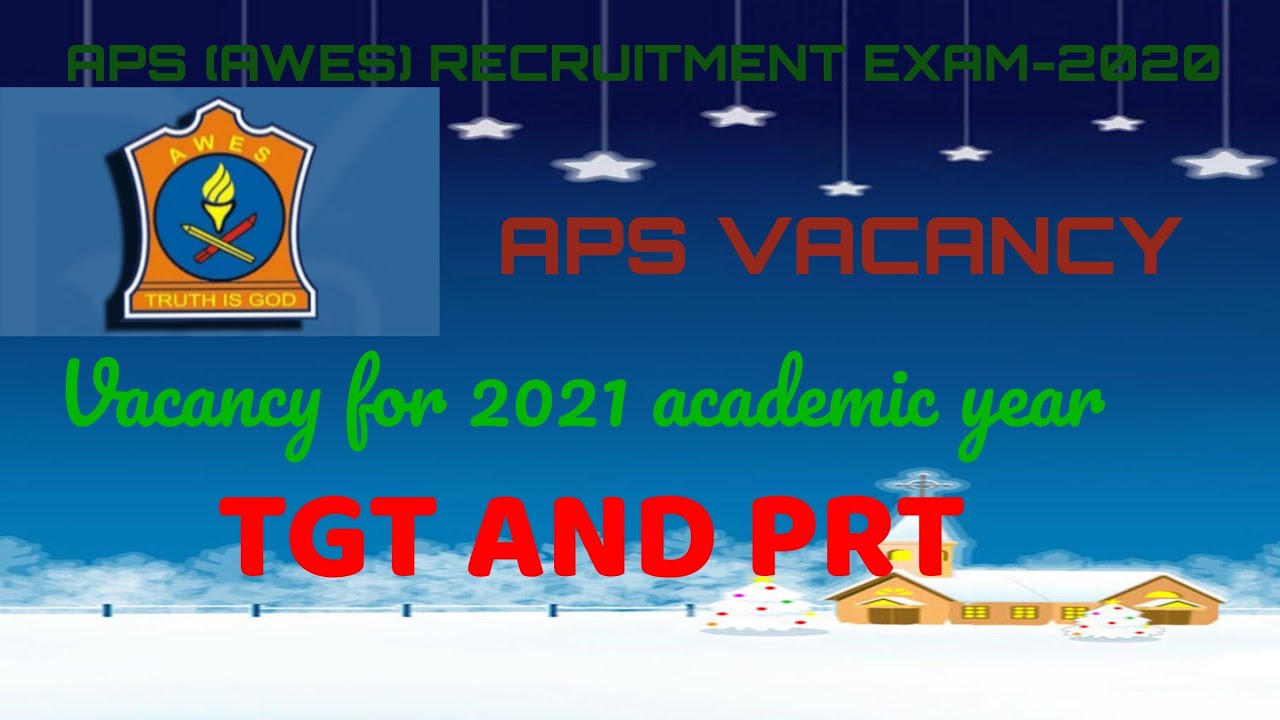 ARMY PUBLIC SCHOOL VACANCIES 2021 huge vacancies