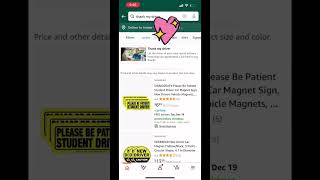 Easy way to thank your Amazon purchase delivery driver!