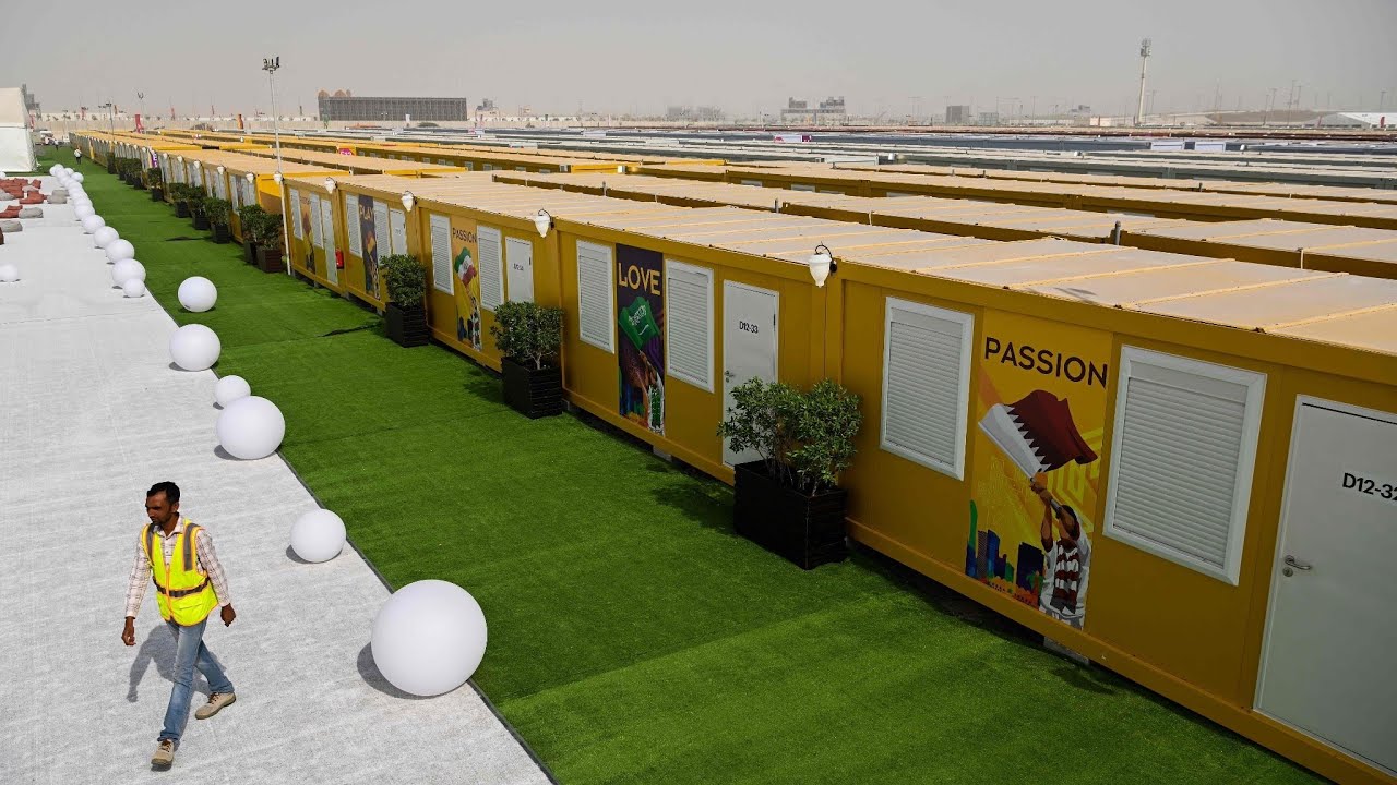 Unique World Cup 'fan village' with a 6,000cabin unveiled by Qatar