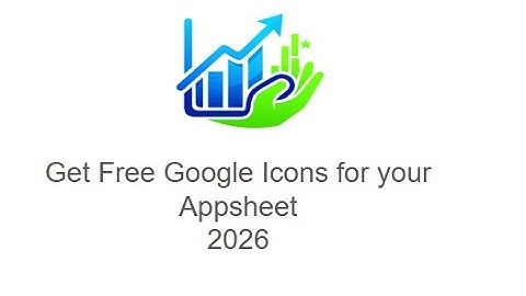 Change A link icon in Appsheet 2026
