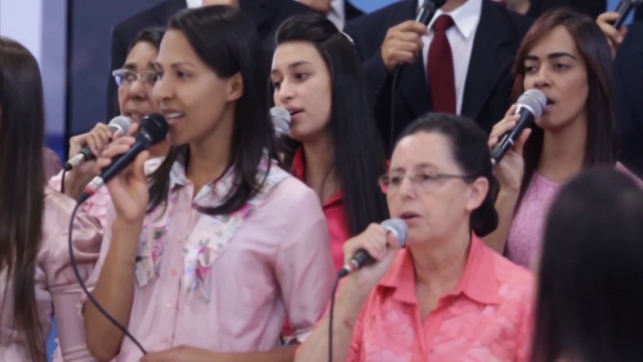 DVD LOUVAI DIA E NOITE - HINOS - Coletânea de Hinos do Tabernáculo da Fé - Anápolis-GO ᴴᴰ