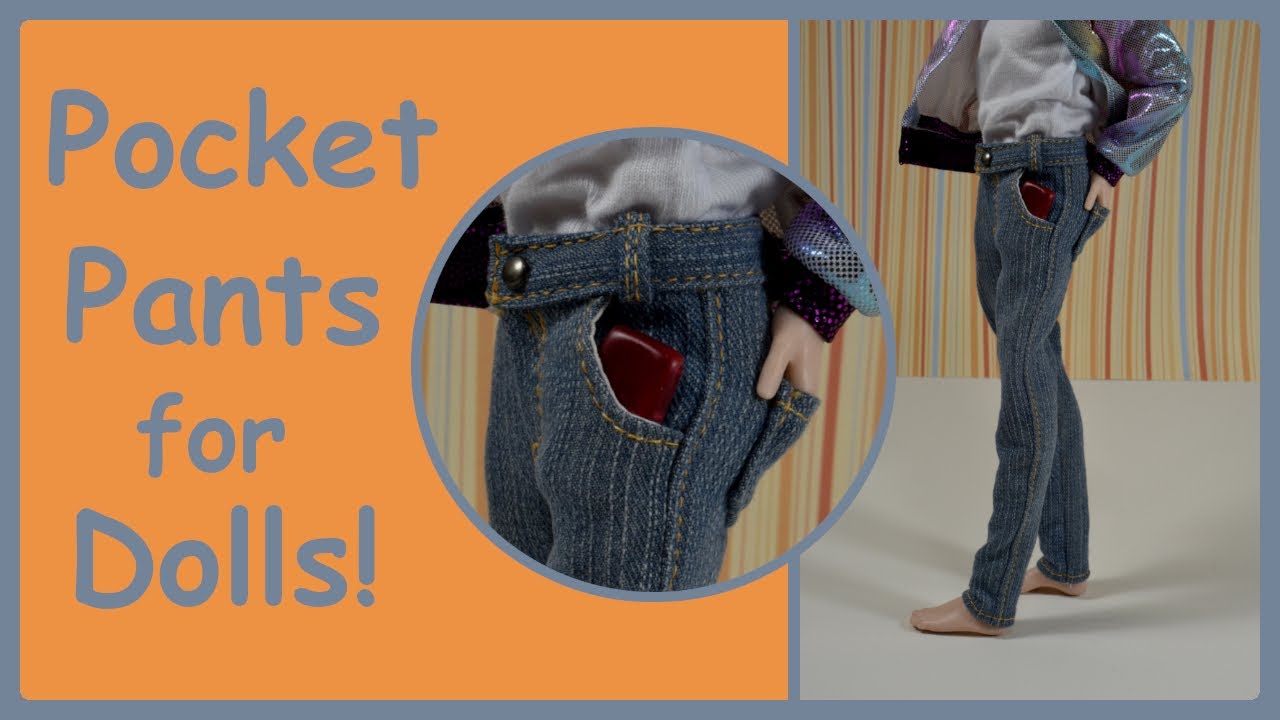 BTS/Barbie doll clothes | pocket pants/jeans
