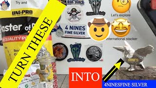 How to make sand casting at home. Everything you need to know.
How to make sand casting at home. Everything you need to know. this series of videos we will go step-by-step showing you everythink you need to know about how to make sand castings- 4ninesfine silver Shows You How to make Sand Casting And More. If you want to try something new and creative then this video is for you.
if you would like to donate l https://www.paypal.me/4ninesfinesilver
to email me l 4ninesfinesilver@gmail.com
to send mail my po box is l po box 607 kippa-ring 4021 australia. How to make sand casting at home. Everything you need to know.