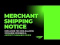 Merchant Shipping Notices Explained for Non-Sailors | Offshore Workers &amp; Airport Clearance Guide