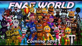 Super FNaF WORLD All 54 Characters Unlocked (All Animatronics