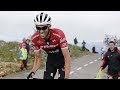 Alberto Contador en su última etapa revienta a todo el pelotón /  vuelta a España 2017