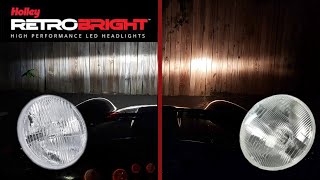 Holley RetroBright Headlights: The Best Classic Car Headlights. Factory Five Cobra Replica