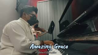 Amazing Grace - Piano & Violin | Covered by depõ ft. Eliana Ann
