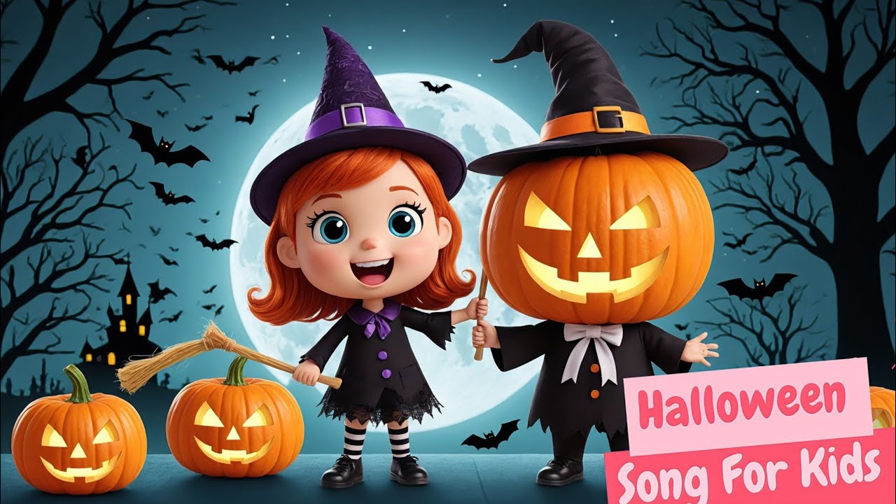 Halloween Song For Kids | Halloween | Kids songs | Nursery Rhymes - YouTube