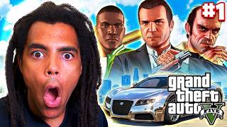 PLAYING GTA V UNTIL I BEAT IT DAY 1