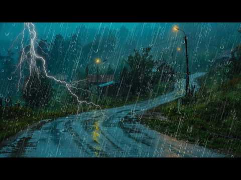 Lluvia Relajante para Dormir - Sonidos de Lluvia y Truenos para Calmar la Mente y Sueño Profundo
