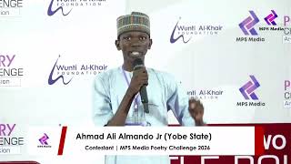LIVE: MPS Media Poetry Challenge 2026 – Arewa Edition | North East Zonal Stage–Bauchi | Battle Round