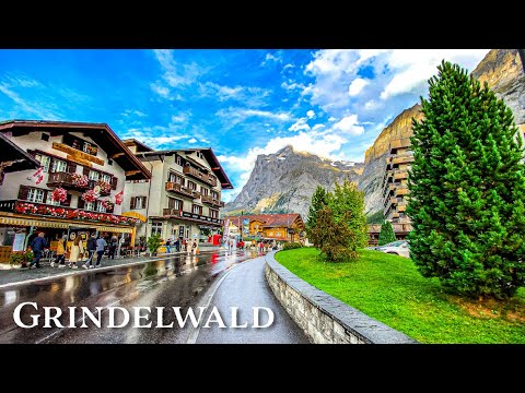 Grindelwald looks fresh after some long awaited summer rain! Switzerland