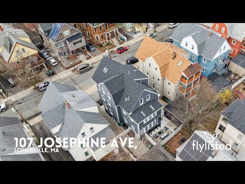 107 Josephine Ave, Somerville, MA home video tour