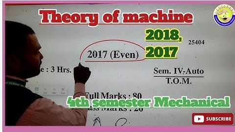 !! TOM !! 4th semester !! Mechanical !! SBTE previous year paper! @champaranpolytechnicclasse4593