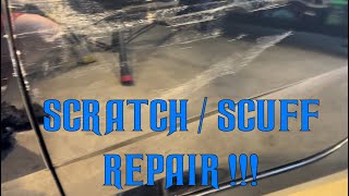 How To Repair Scuffs & Scratches In Your Clearcoat Plus Touchup! | KnightAutoPCD | Avon Cleveland