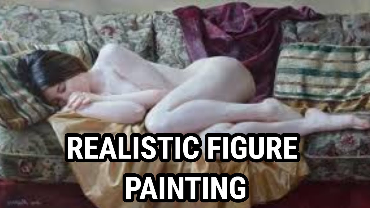 Realistic Figure Painting (Amazing Artist)