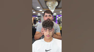 رهيييب كيف تسوي شعرك كيرلي في دقيقه 