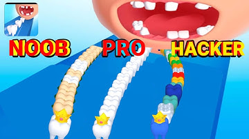 Smile 😁 Rush | perfect smile rush 3d video games walkthrough Android, iOS New Update All levels #