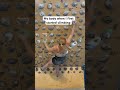 Crazy climbing transformation 😮 #climbinggym  #bouldering