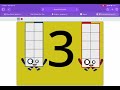Numberblocks band 21 to 30