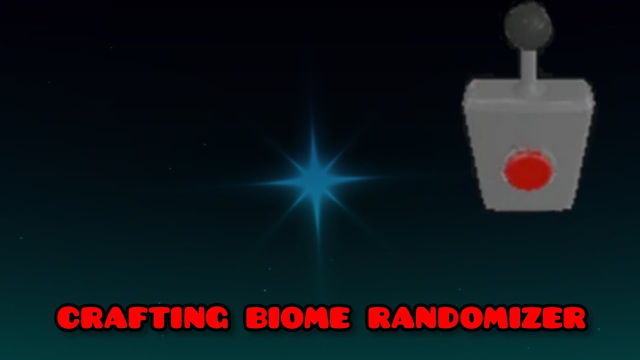 I finally crafted the Biome Randomizer after 2.6M rolls.. IN SOL'S RNG ...