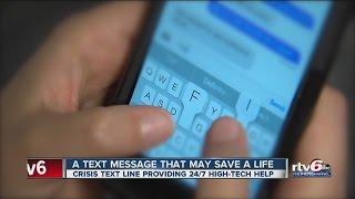 A text message that may save a life