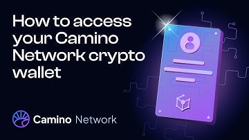 How to access your Camino Network crypto wallet: 3 possible ways