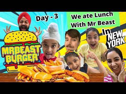 We ate Lunch With Mr Beast In New York | RS 1313 SHORTS | Ramneek Singh 1313