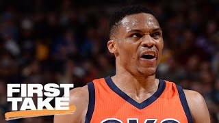 Stephen A. Smith Not Ready To Hand MVP Over To Russell Westbrook | First Take | April 10, 2017