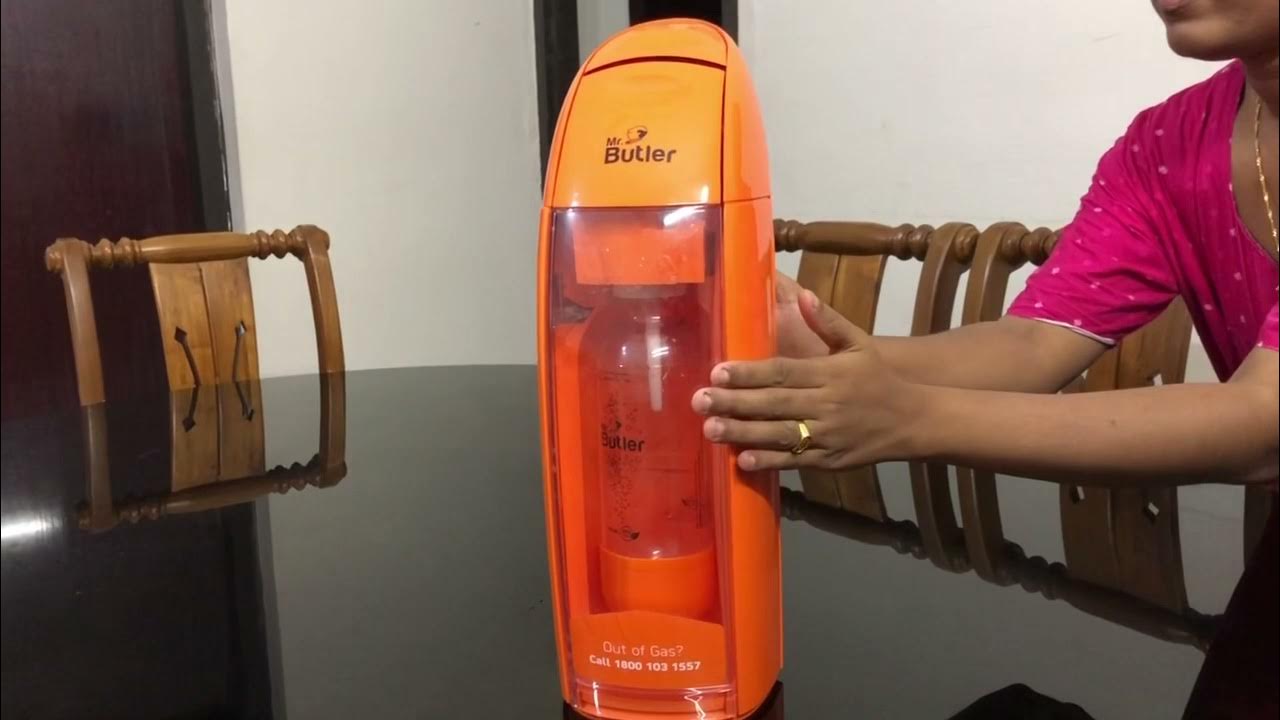Mr Butler Soda Maker Soda Making full Process in Malayalam YouTube