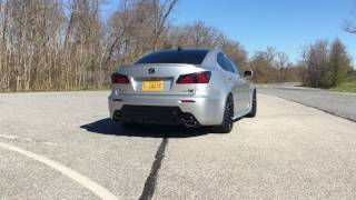 Lexus ISF. Borla catback exhaust launch vid/Specd smoked red led tails preview