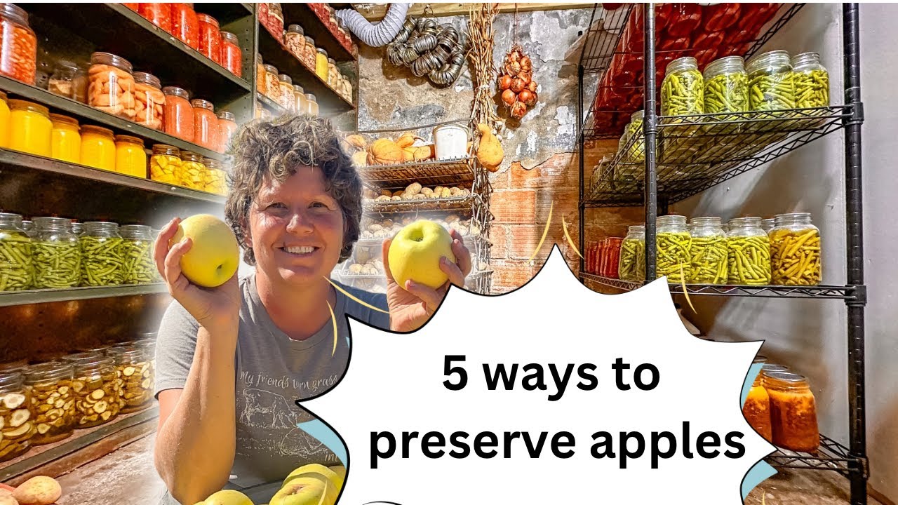 5 Ways We are Preserving This Year’s Apple Crop, Mennonite Apple Crisp Recipe Included!