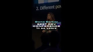 Dona Sarkar's glowing review of #BUILDSTUFFCONF