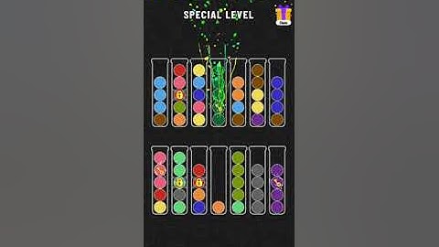 Ball Sort - Color Puzzle Game - Special Level 655 - Walkthrough SOLVED by RobotPlayer AI!!!