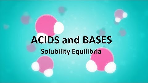 Acids and Bases Solubility Equilibria (lab. experiment) | AMAOEd | General Chemistry | BSBA-MIS