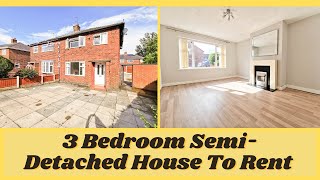 3 Beds Semi Detached House To Rent Boyle Avenue Warrington Wa2 0Ha