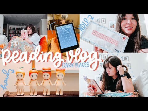 Reading Dark Places, unboxing sonny angels, and book haul.