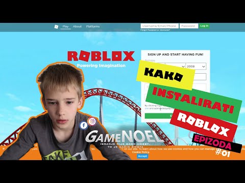 Kako instalirati ROBLOX i zaigrati Azure Mines | GameNOEL ROBLOX Azure mines ep #1