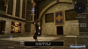 FINAL FANTASY XV Combat Tutorial: Warp Strike and MP