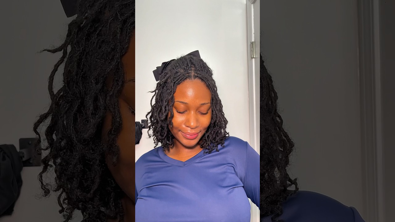 Braid out on micro locs 