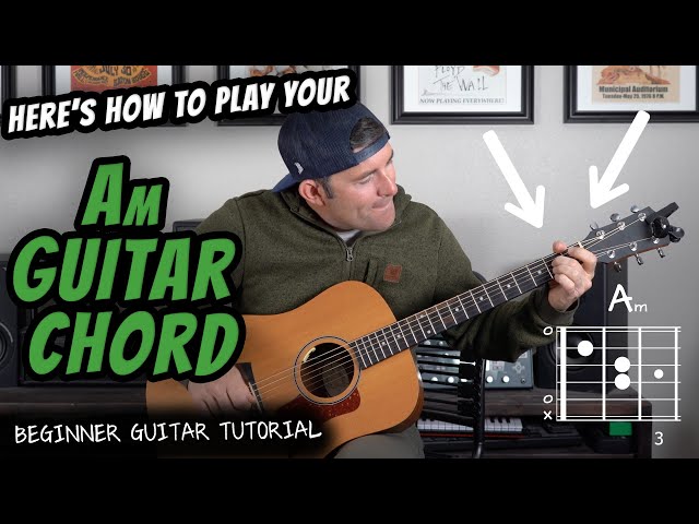 Am B Guitar Chord