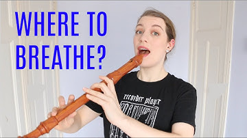 Where do you breathe? Music lesson | Team Recorder