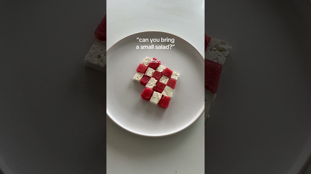 Watermelon Feta Salad 🍉