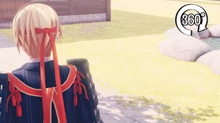 【MMD刀剣乱舞】【360°MMD】山姥切国広さんをお出迎え