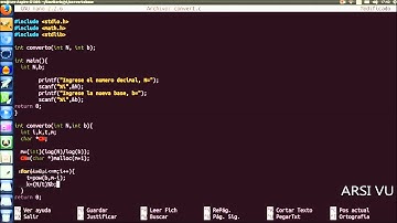 Convertir un número decimal a base 2-60 con C
