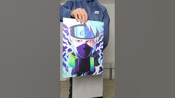 Wait for it.... A 3D lenticular poster of the anime Naruto, a perfect gift for a Naruto fan.