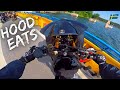 Crossing borders on a wheelie hoodeats eps 51