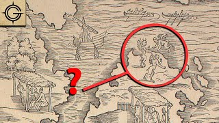 The Canadian Island with Demons on Old Maps