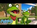 다니엘, 개구리 왕 되다! ・ 재미있는 어린이 만화 모음! ・ 로봇알포 Arpo The Robot